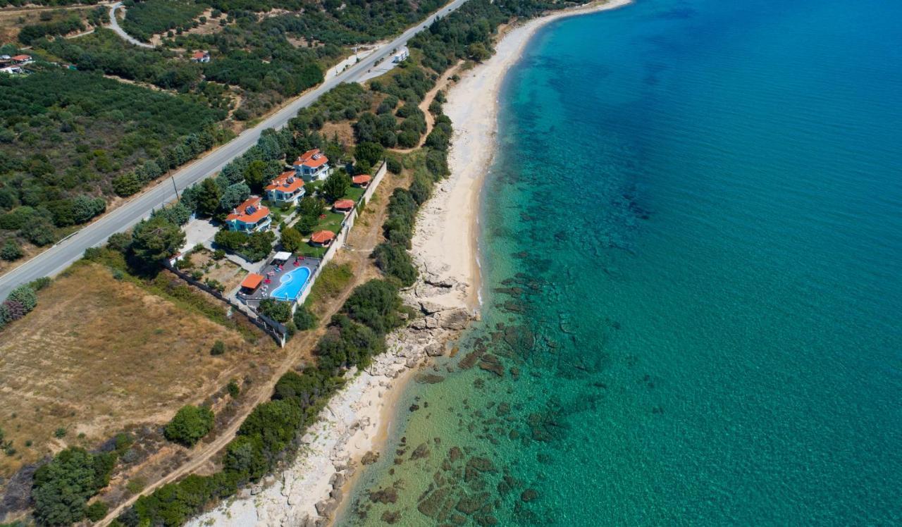 Secret Paradise Villas Loutra Elevtheron Экстерьер фото