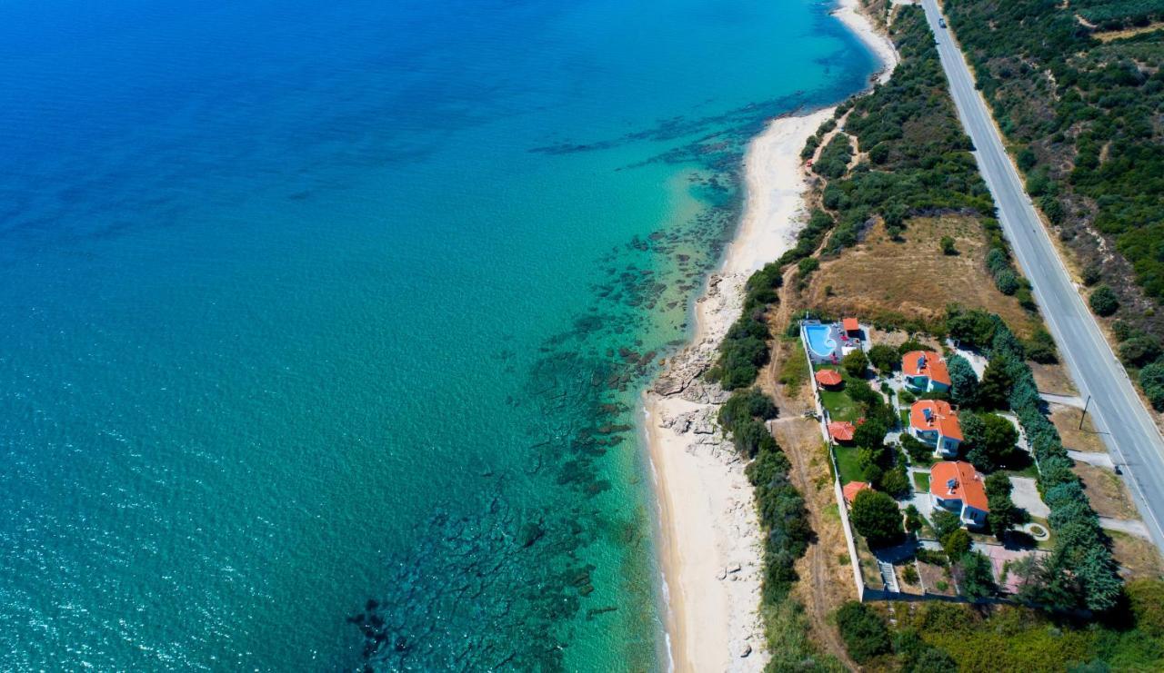 Secret Paradise Villas Loutra Elevtheron Экстерьер фото