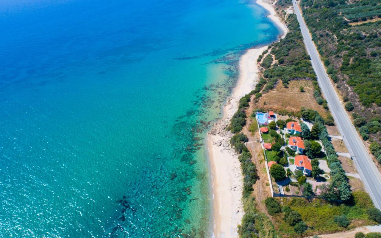 Secret Paradise Villas Loutra Elevtheron Экстерьер фото